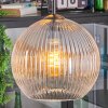 Koyoto Hanglamp, Kogellampje, Cluster hanglamp 30 cm Amber, Duidelijk, 3-lichts