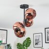 Koyoto Plafondlamp, Kogellampje Koperkleurig, 4-lichts