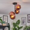 Koyoto Plafondlamp, Kogellampje Koperkleurig, 4-lichts