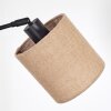 Soungou Staande lamp Zwart, 3-lichts
