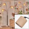 Soungou Staande lamp Zwart, Wit, 3-lichts