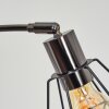Yaak Staande lamp Chroom, Zwart, Wit, 5-lichts