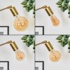 Codecro Staande lamp Messing, Zwart, Wit, 5-lichts