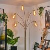 Codecro Staande lamp Messing, Zwart, Wit, 5-lichts