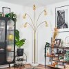 Codecro Staande lamp Messing, Zwart, Wit, 5-lichts