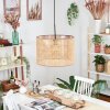 Barcos Hanglamp, Hanglamp Bruin, Natuurlijke kleuren, 1-licht