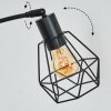 Yaak Staande lamp Zwart, Wit, 3-lichts