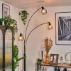 Yaak Staande lamp Zwart, Wit, 3-lichts