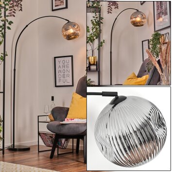 Ripoll Staande lamp Zwart, 1-licht