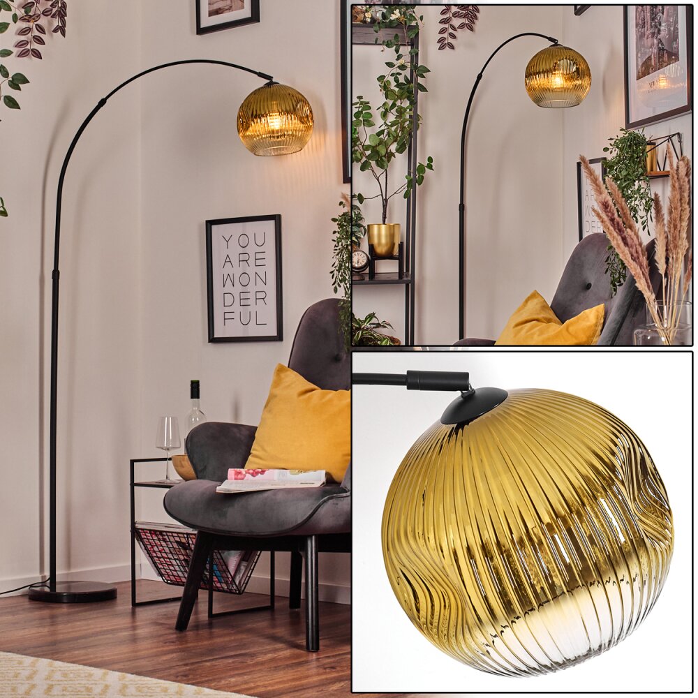 Ripoll Staande lamp Zwart, 1-licht main product photo