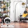 Ripoll Staande lamp Zwart, 1-licht