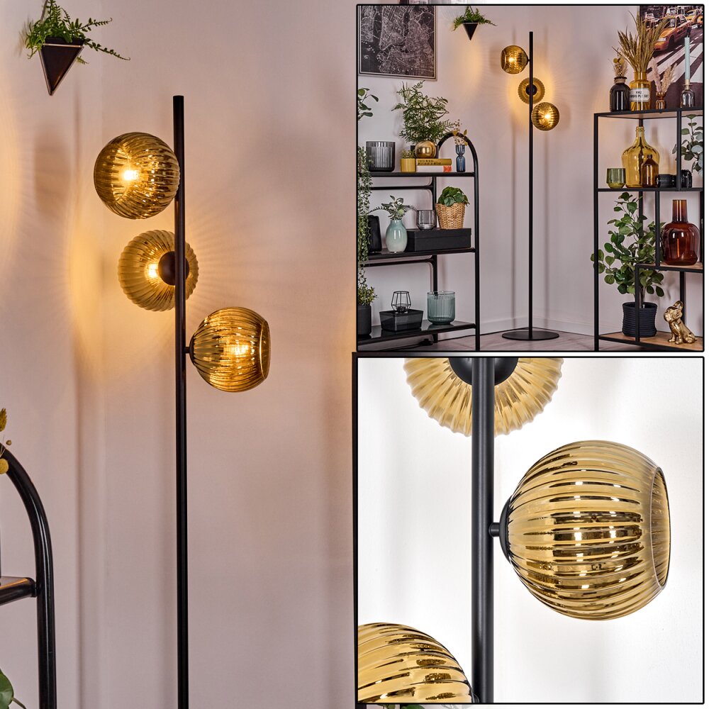 Koyoto Staande lamp 31 cm Goud, 3-lichts main product photo
