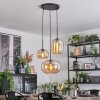 Apedo Hanglamp, Kogellampje, Cluster hanglamp Amber, 3-lichts