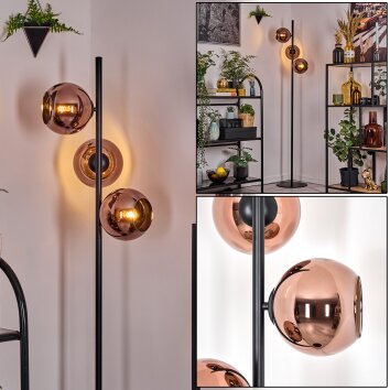 Koyoto Staande lamp 31 cm Koperkleurig, 3-lichts Koyoto Staande lamp 31 cm Koperkleurig, 3-lichts