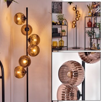 Koyoto Staande lamp 31 cm Koperkleurig, 6-lichts
