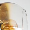 Koyoto Plafondlamp, Kogellampje Goud, Duidelijk, 4-lichts