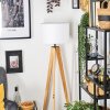 Soungou Staande lamp Natuurlijke kleuren, Zwart, 1-licht