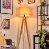 Soungou Staande lamp Natuurlijke kleuren, Zwart, 1-licht