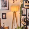 Soungou Staande lamp Natuurlijke kleuren, Zwart, 1-licht