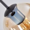 Koyoto Hanglamp, Kogellampje, Cluster hanglamp Amber, Duidelijk, 4-lichts