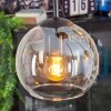 Koyoto Hanglamp, Kogellampje, Cluster hanglamp Amber, Duidelijk, 4-lichts