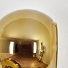 Koyoto Kogellampje, Wandlamp Goud, 3-lichts