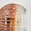 Ripoll Kogellampje, Wandlamp Chroom, Goud, Duidelijk, Koperkleurig, Rookkleurig, 3-lichts
