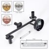 Ripoll Kogellampje, Wandlamp Chroom, Goud, Duidelijk, Koperkleurig, Rookkleurig, 3-lichts