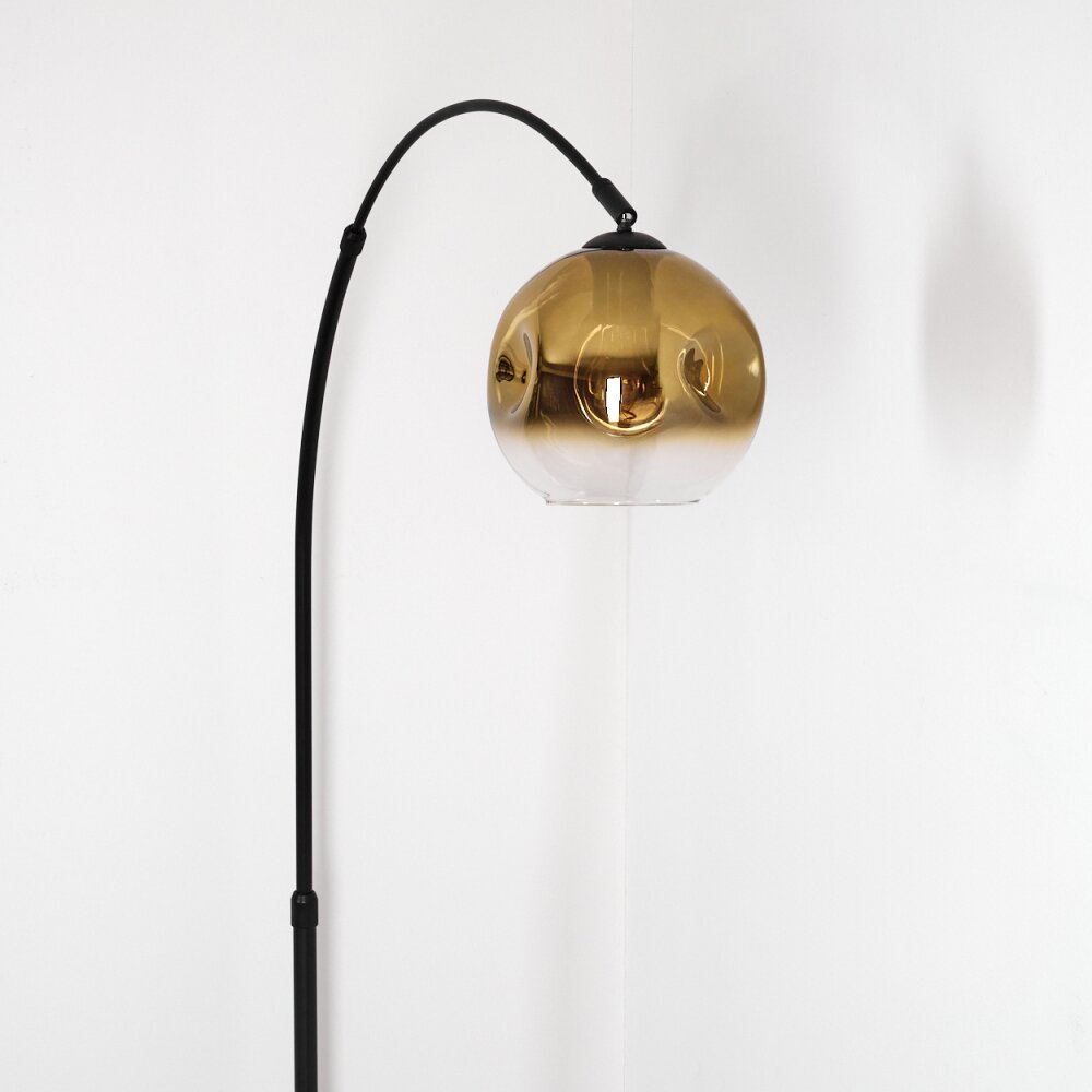 Ripoll Staande lamp Zwart, 1-licht