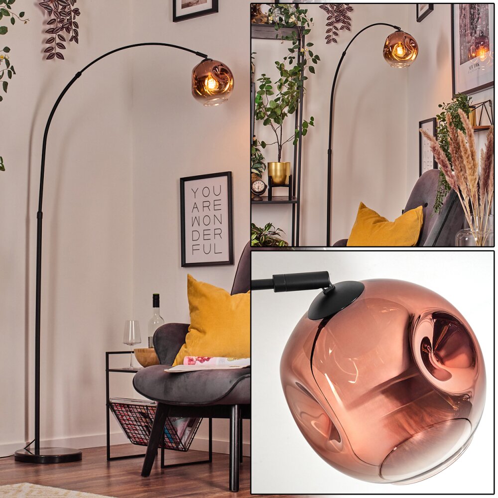 Ripoll Staande lamp Zwart, 1-licht main product photo