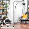 Ripoll Staande lamp Zwart, 1-licht