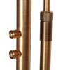 steenhouwer Turound Staande lamp Brons, 2-lichts