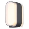 Globo Plixon Wandlamp voor buiten LED Antraciet, 1-licht