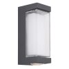 Globo Plixon Wandlamp voor buiten LED Antraciet, 1-licht