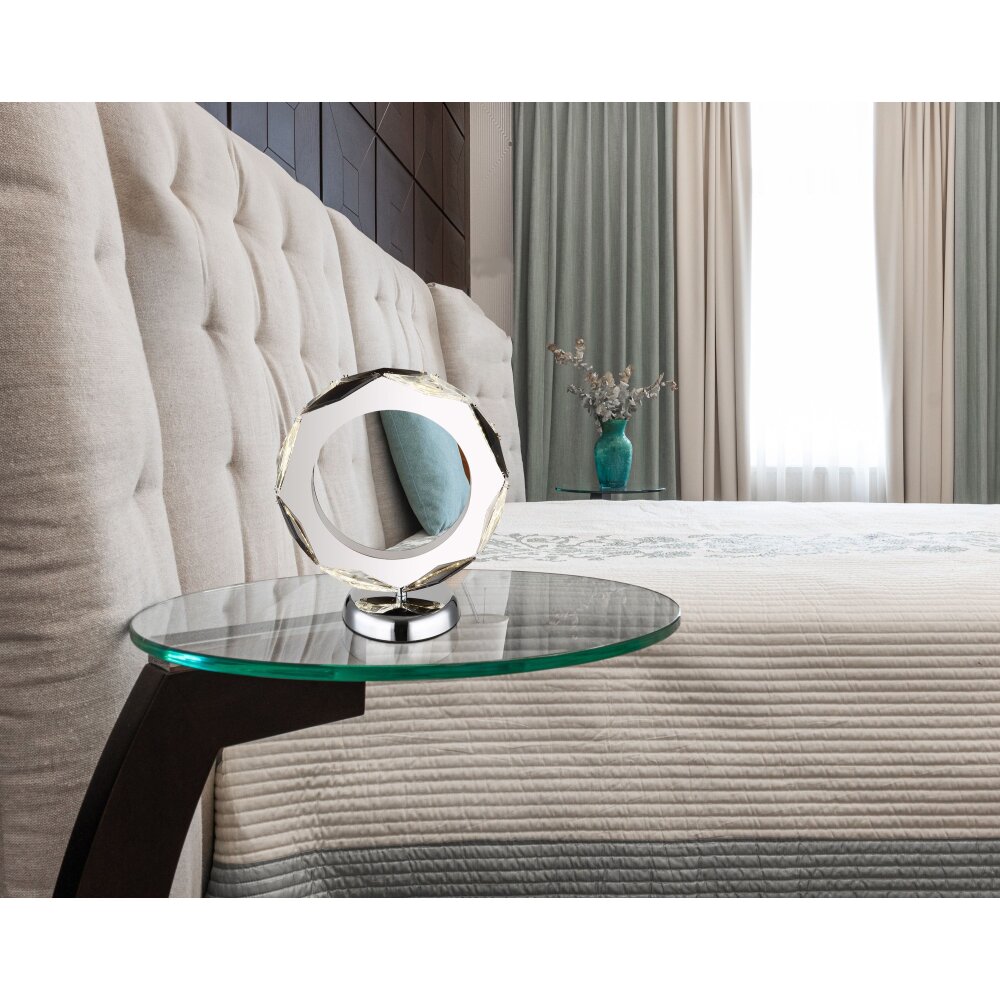Globo Karilion Tafellamp LED Chroom, 1-licht main product photo