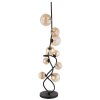 Globo Tuberius Staande lamp LED Zwart, 9-lichts