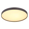 Globo Eclypse Plafondlamp LED Antraciet, Wit, 1-licht