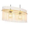 Globo Gorley Hanglamp Goud, 2-lichts