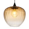 Globo Sander Hanglamp Zwart, 1-licht