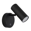 Globo und Plafondlamp, Plafondspot, Wandlamp, Muurspot LED Zwart, 1-licht