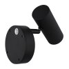 Globo und Plafondlamp, Plafondspot, Wandlamp, Muurspot LED Zwart, 1-licht