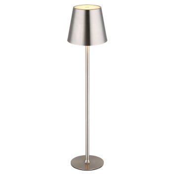 Globo Vannie Tafellamp LED Nikkel mat, 1-licht