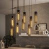 Genar Hanglamp Antraciet, 9-lichts