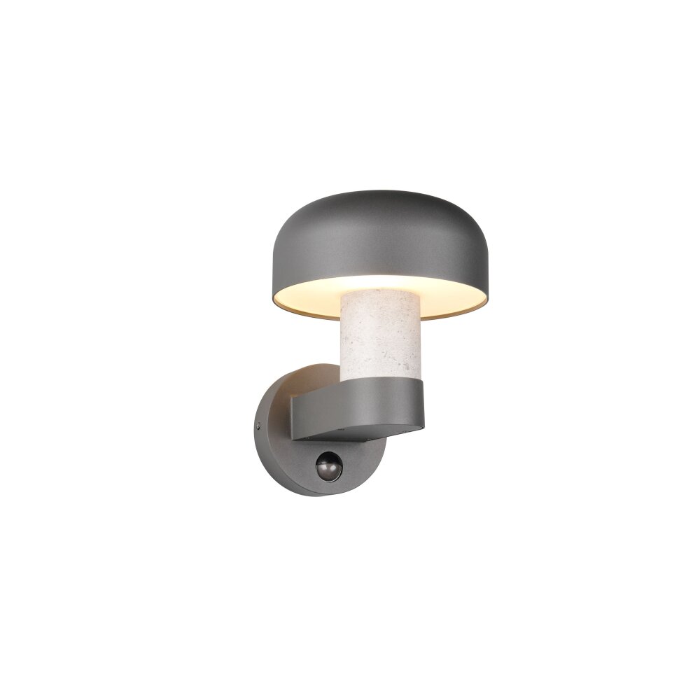 Trio verlichting FRASER Wandlamp stenen uiterlijk, 1-licht, Bewegingsmelder main product photo
