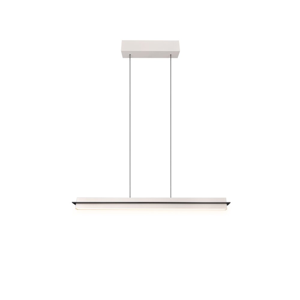 Trio verlichting Emerson Hanglamp LED Grijs, 1-licht