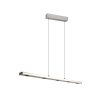 Trio verlichting Graham Hanglamp LED Nikkel mat, 8-lichts