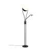 Trio verlichting Chris Staande lamp LED Zwart, 2-lichts