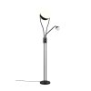 Trio verlichting Chris Staande lamp LED Zwart, 2-lichts