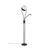 Trio verlichting Chris Staande lamp LED Zwart, 2-lichts