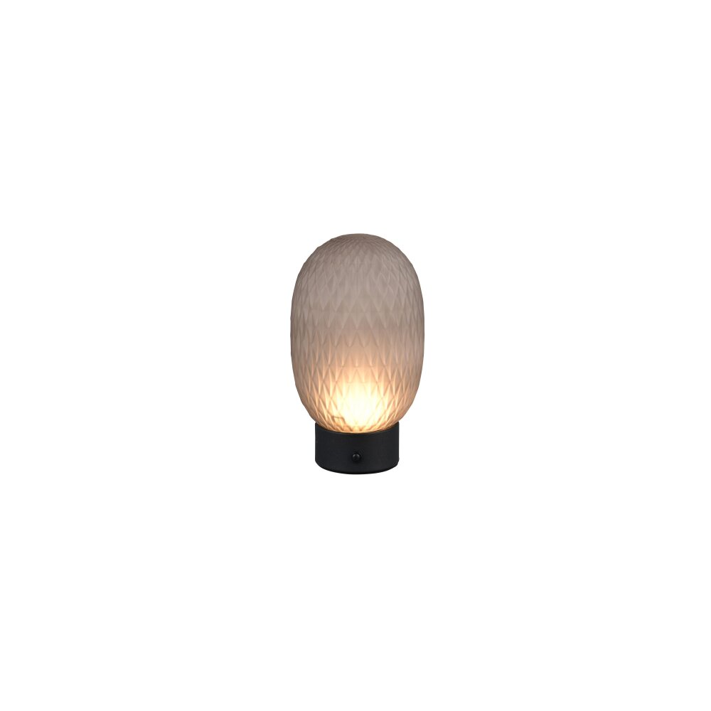 Trio verlichting Facette Tafellamp LED Rookkleurig, 1-licht main product photo